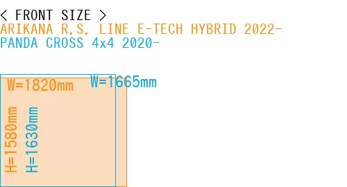 #ARIKANA R.S. LINE E-TECH HYBRID 2022- + PANDA CROSS 4x4 2020-